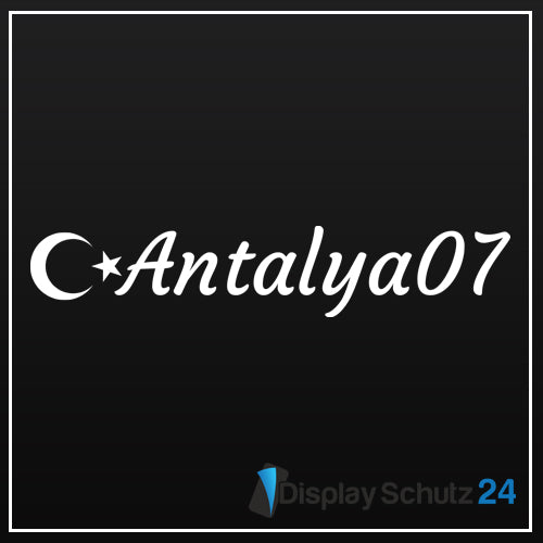 ANTALYA - Sticker Display Schutz24