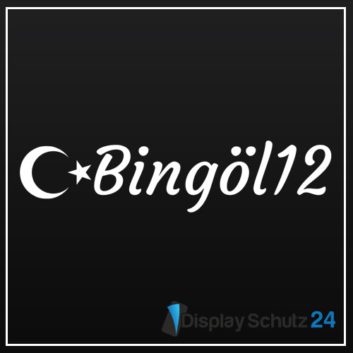 BINGÖL - Sticker Display Schutz24