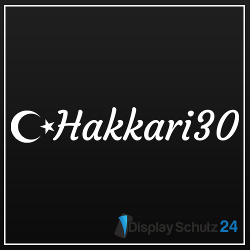 HAKKARI - Sticker Display Schutz24