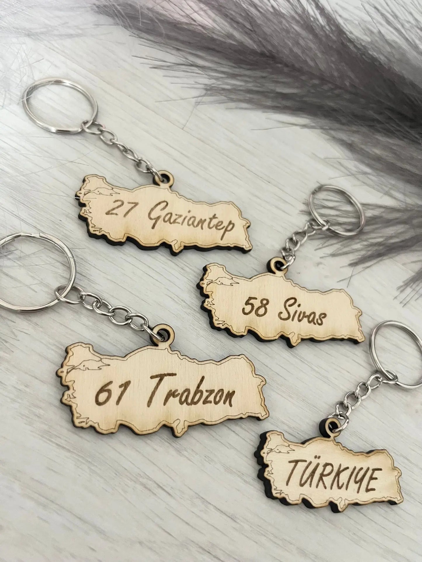 Heimatstädte Türkei Anhänger