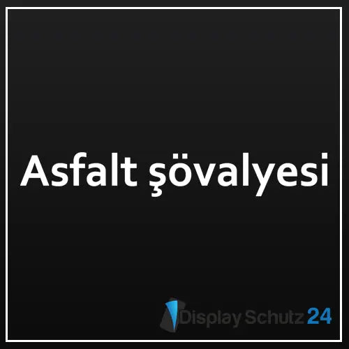Asfalt sövalyesi - Sticker - Display Schutz24