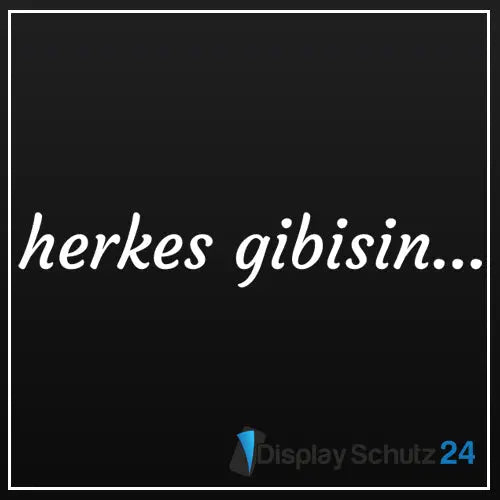 herkes gibisin... - Sticker - Display Schutz24