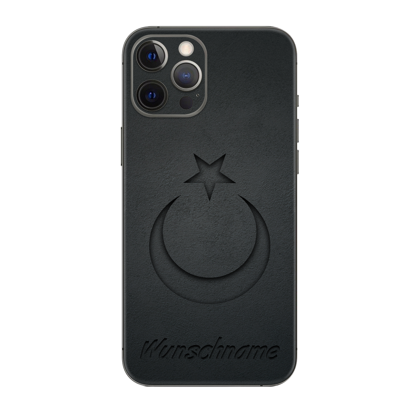 Backside Skin Türkei-3 - Für alle Smartphones bis 7 Zoll Display Schutz24