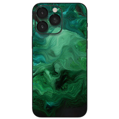 Green Dream Backside Skin - Für alle Smartphones bis 7 Zoll Display Schutz24
