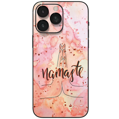 Namaste Backside Skin - Für alle Smartphones bis 7 Zoll Display Schutz24