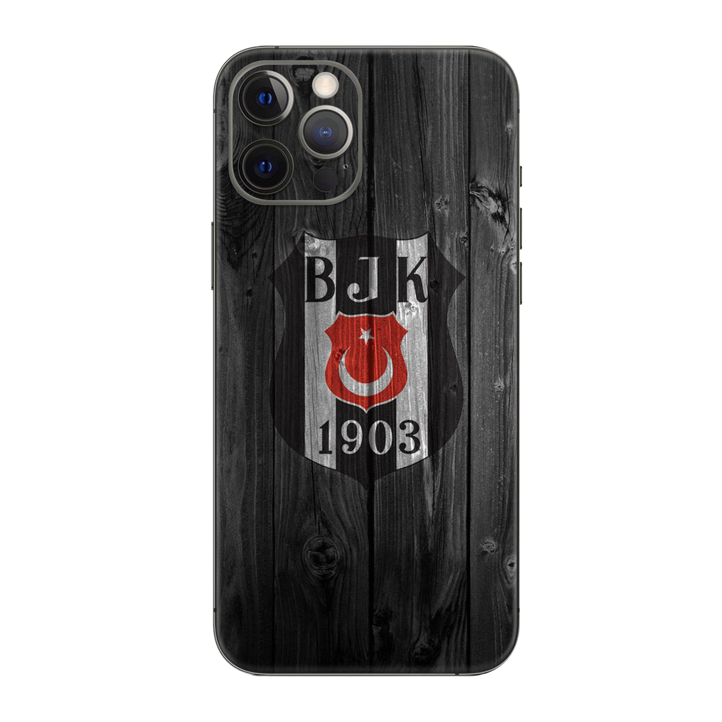 Backside Skin-Besiktas-1 - Für alle Smartphones bis 7 Zoll Display Schutz24