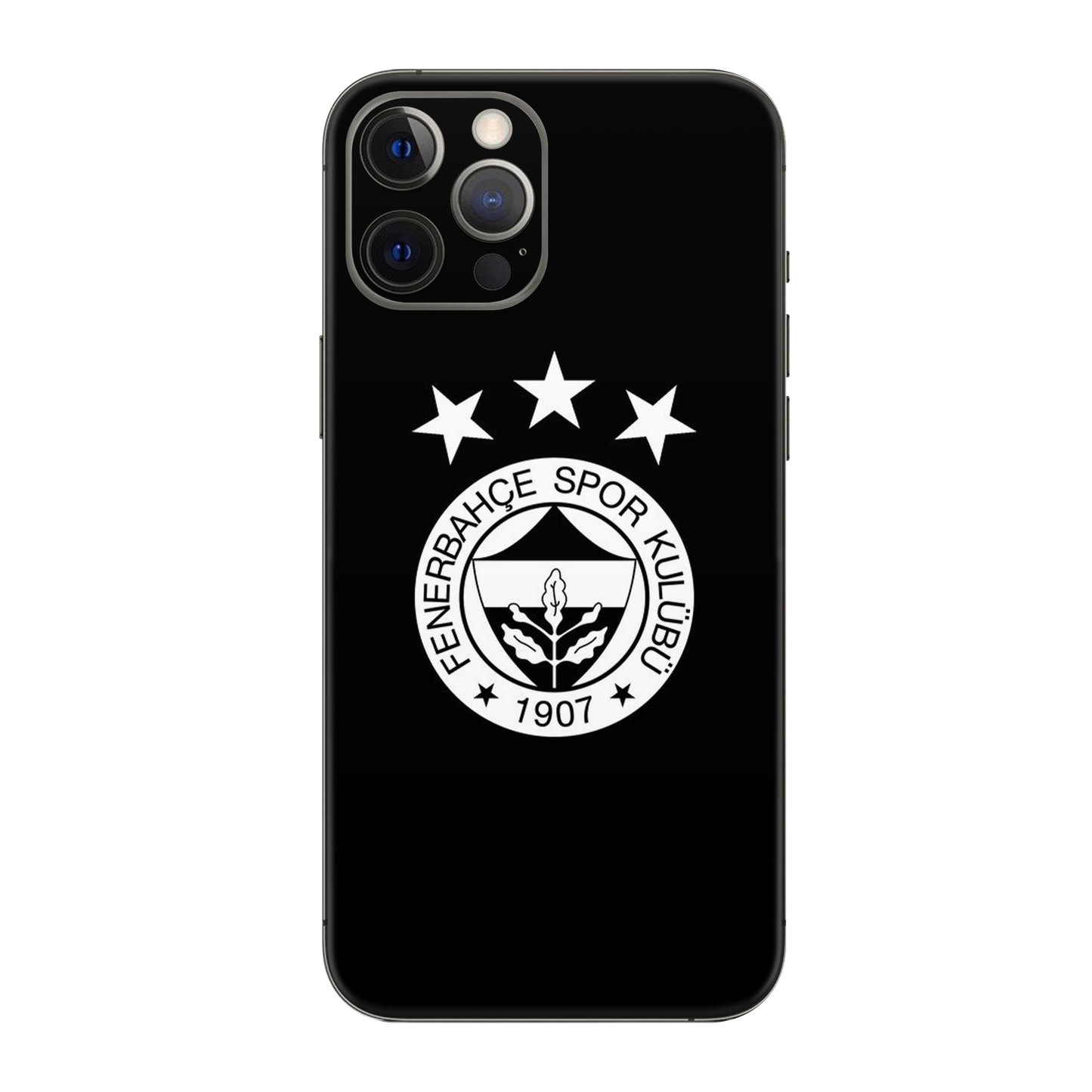 Backside Skin-Fenerbahce-3 - Für alle Smartphones bis 7 Zoll Display Schutz24