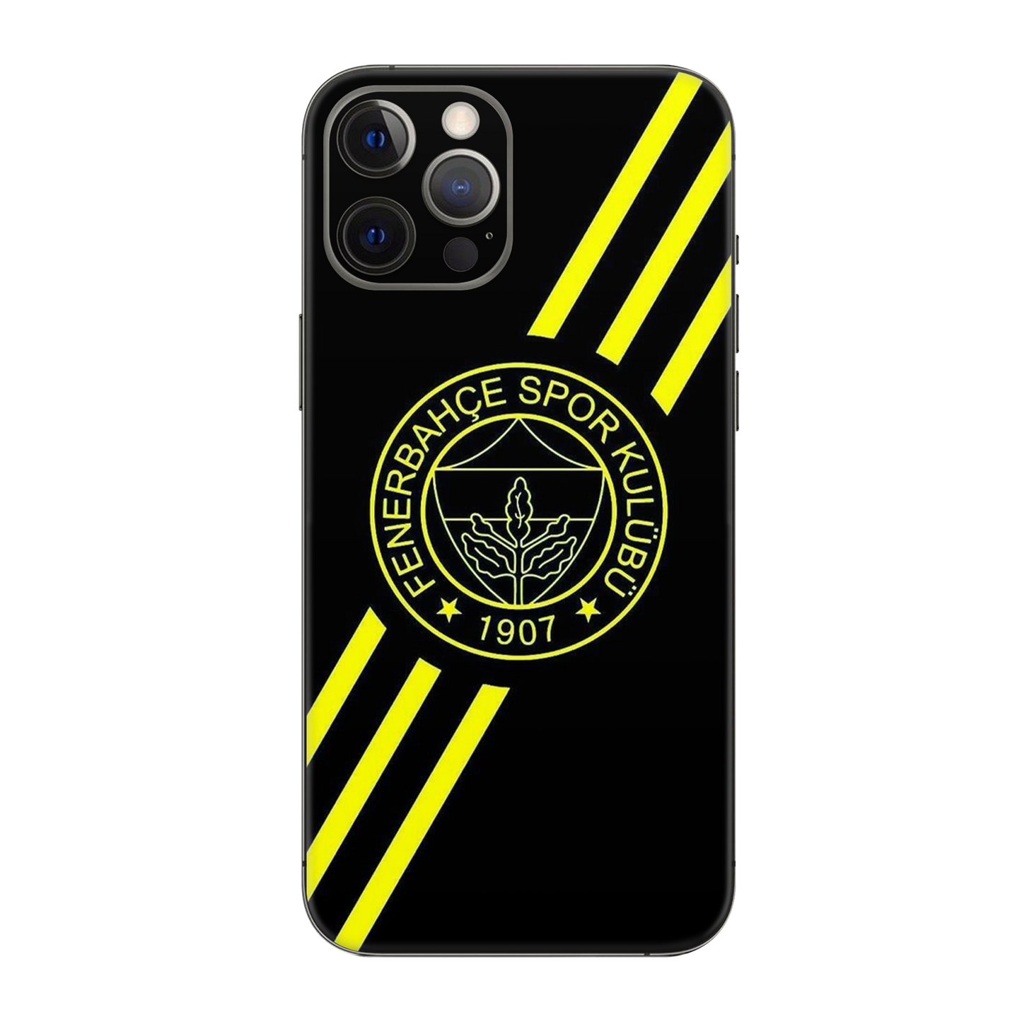Backside Skin-Fenerbahce-6 - Für alle Smartphones bis 7 Zoll Display Schutz24
