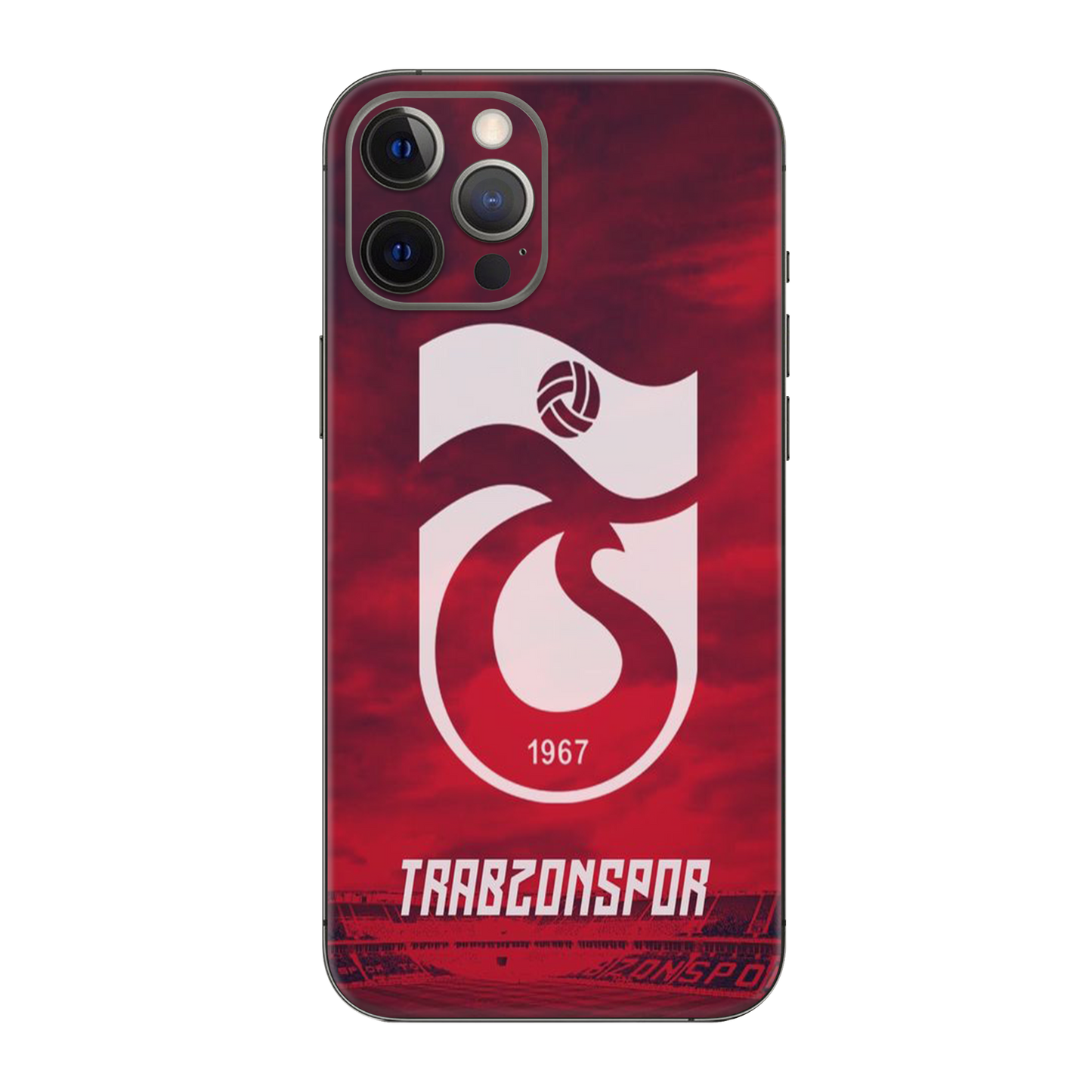 Backside Skin-Trabzonspor-4 - Für alle Smartphones bis 7 Zoll