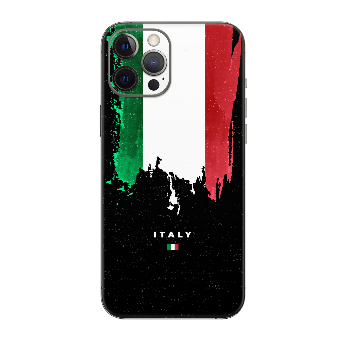 Backside Skin Italien - Für alle Smartphones bis 7 Zoll Display Schutz24