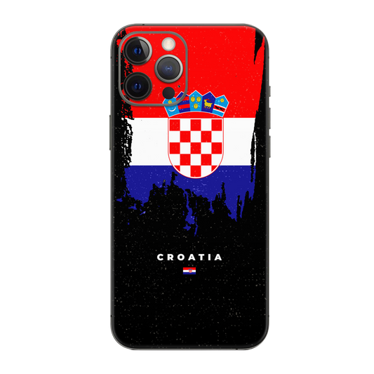 Backside Skin Kroatien - Für alle Smartphones bis 7 Zoll