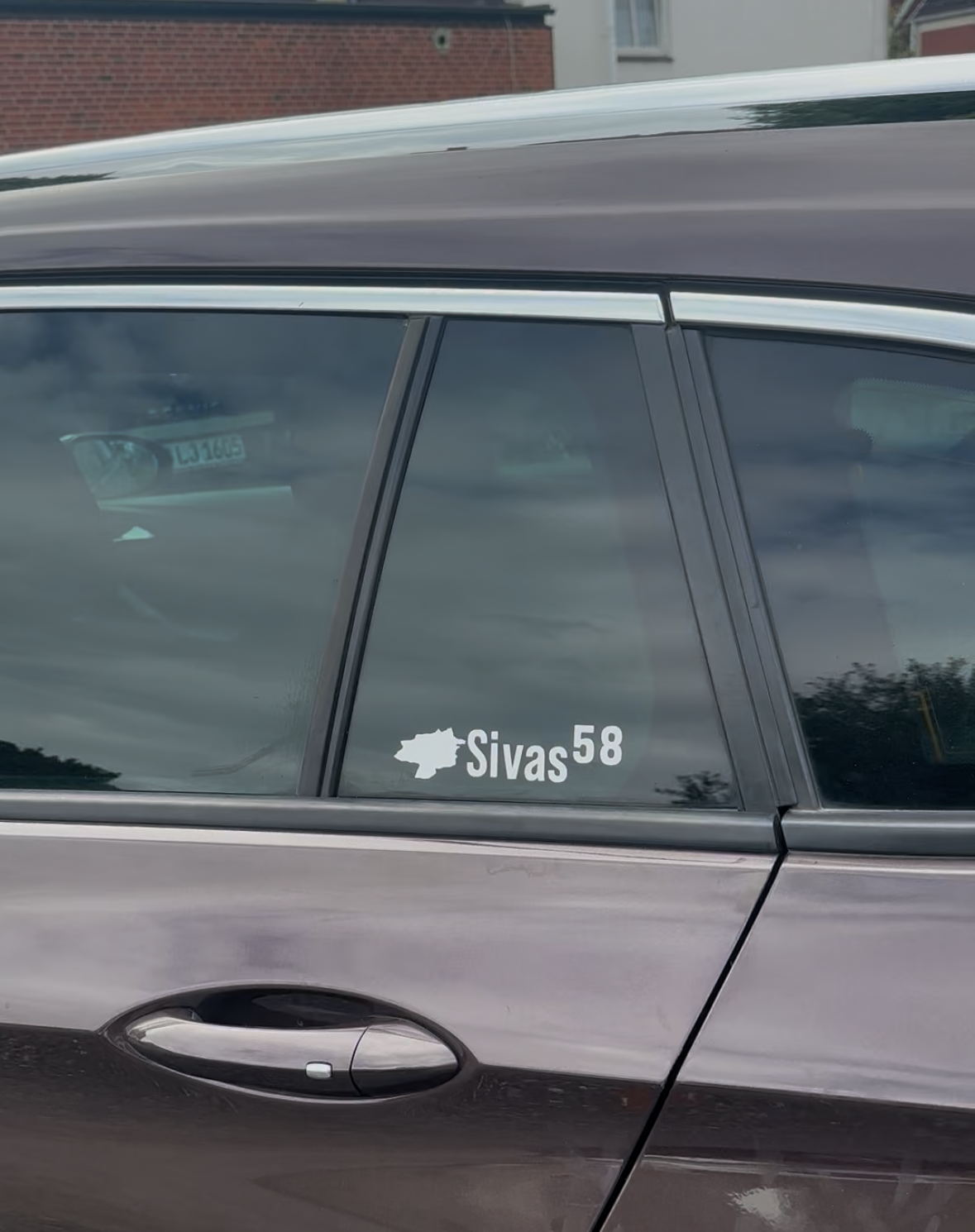 Sivas - Sticker mit Karte