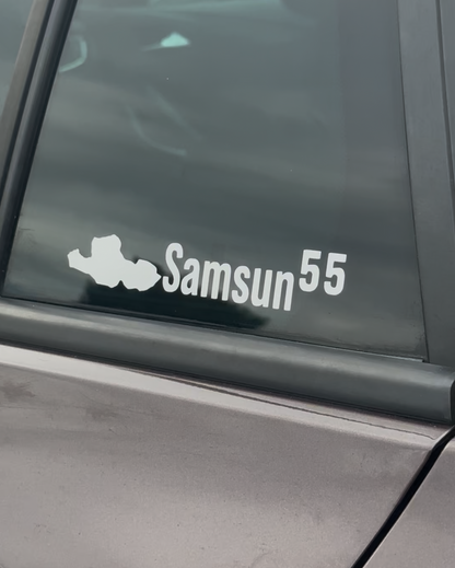 Samsun - Sticker mit Karte