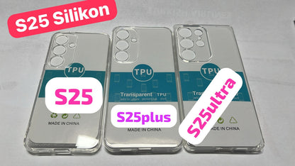 Schutzhülle Samsung Galaxy S25 Silikon Case S25 S25+ S25 Ultra Case