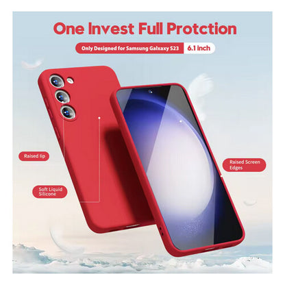 Schutzhülle Samsung Galaxy S25 Silikon Case Schwarz Case Schutz Case