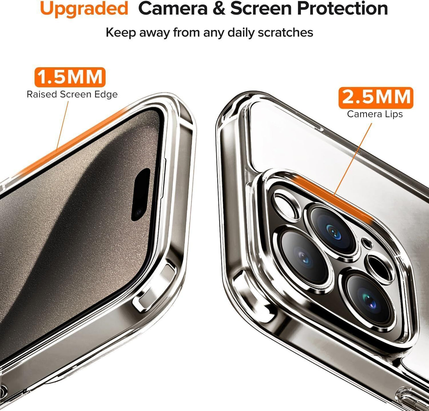Hülle für iPhone 15 Pro Max Plus Handy Schutz Case Bumper
