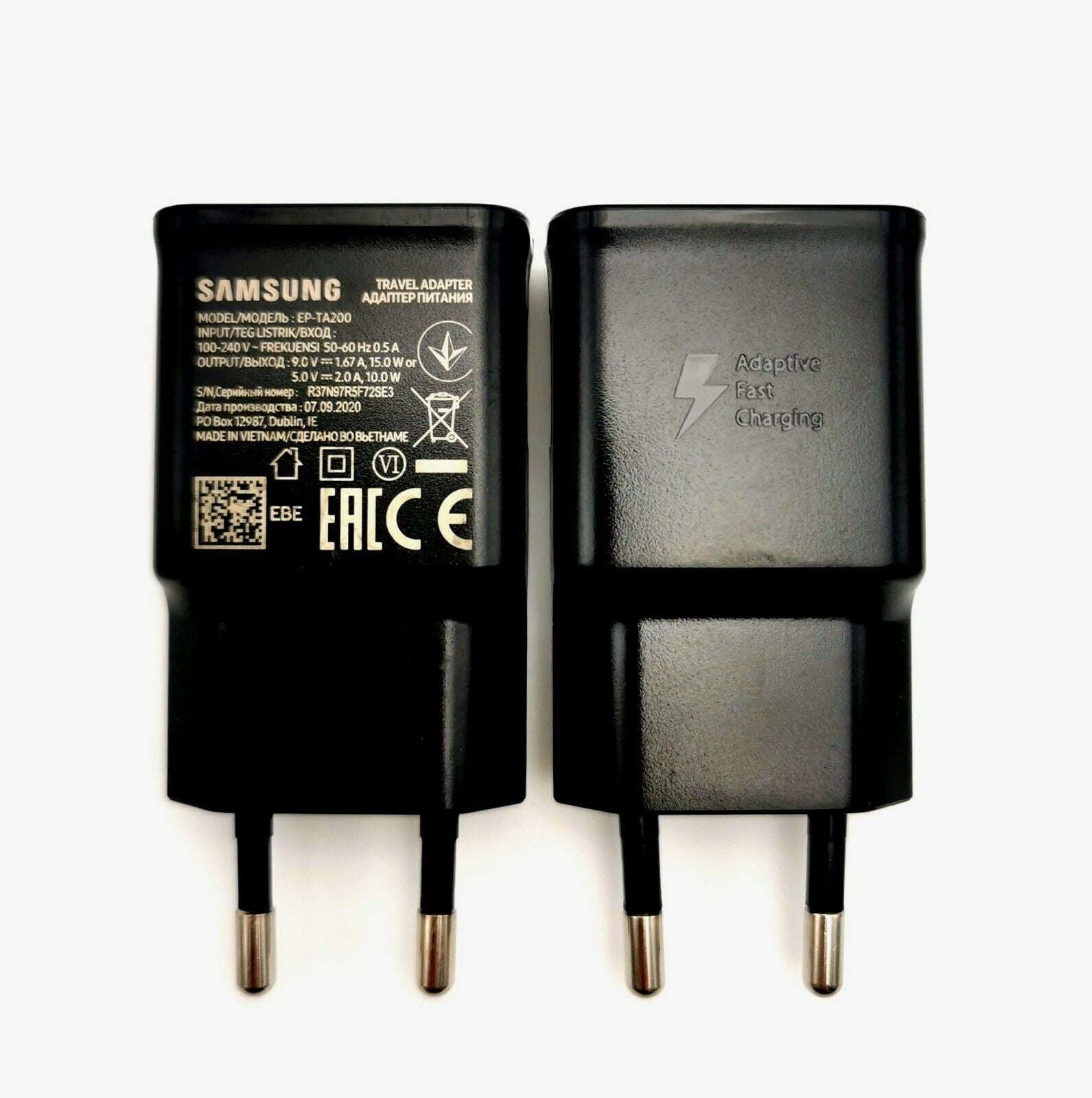 Original 15 Watt Samsung Galaxy Ladegerät für alle Galaxy Modelle