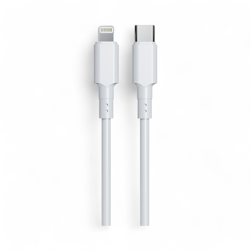 27W PD USB-C Schnellladekabel 2m Ladekabel Datenkabel für Apple iPhone