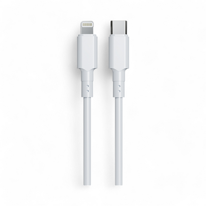 27W PD USB-C Schnellladekabel 2m Ladekabel Datenkabel für Apple iPhone