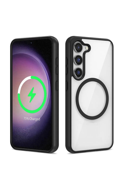 Magsafe Silikon Hülle für Original Samsung Galaxy S25 Ultra Handy Schutz Case