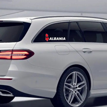 Albania - Sticker Farbe - Display Schutz24