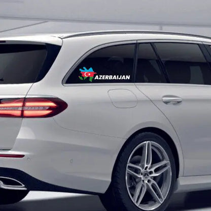 Azerbaijan - Sticker Farbe - Display Schutz24