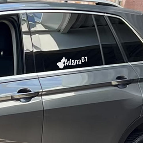 ADANA - Sticker mit Karte