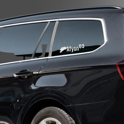 Afyon - Sticker mit Karte