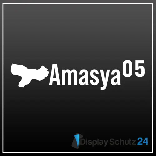 Amasya - Sticker mit Karte - Display Schutz24