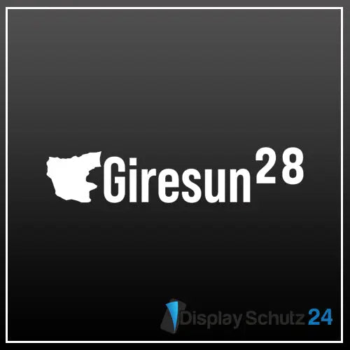 Giresun - Sticker mit Karte - Display Schutz24