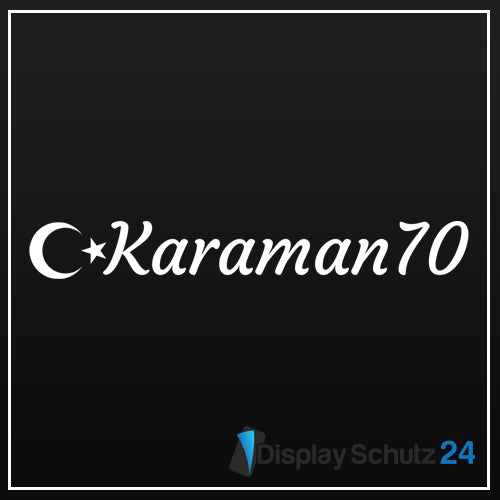 KARAMAN - Sticker Display Schutz24