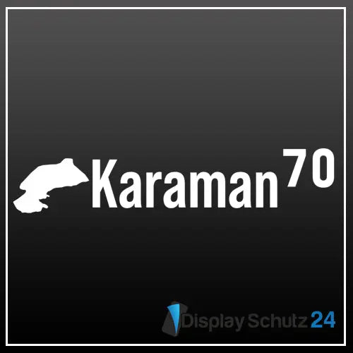 Karaman - Sticker mit Karte - Display Schutz24