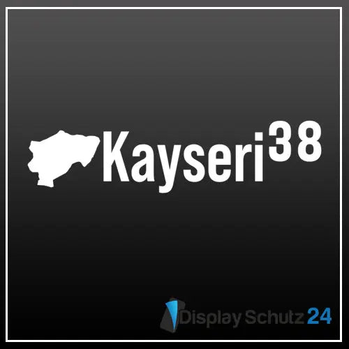 Kayseri - Sticker mit Karte - Display Schutz24