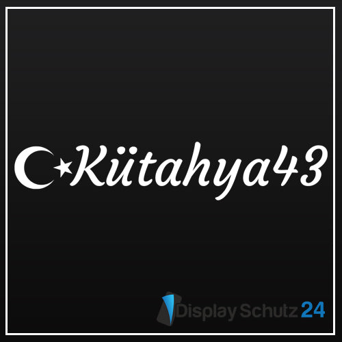 KÜTAHYA Sticker Display Schutz24