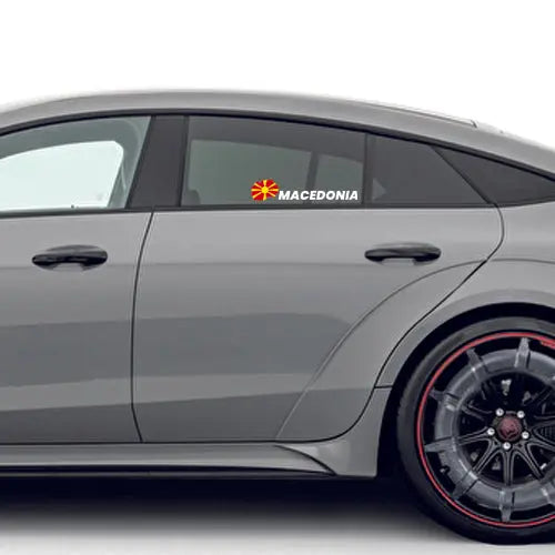 Macedonia - Sticker Farbe - Display Schutz24
