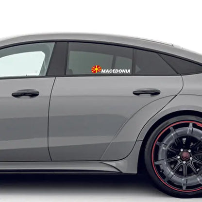 Macedonia - Sticker Farbe - Display Schutz24