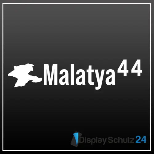 Malatya - Sticker mit Karte - Display Schutz24