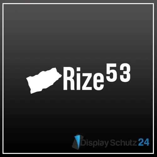 Rize - Sticker mit Karte - Display Schutz24
