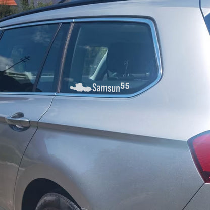 Samsun - Sticker mit Karte