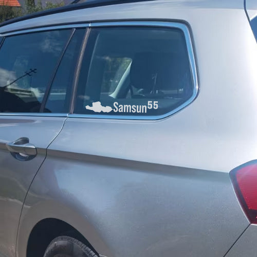 Samsun - Sticker mit Karte