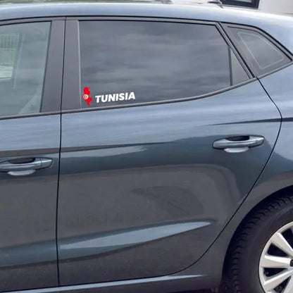 Tunisia - Sticker Farbe - Display Schutz24