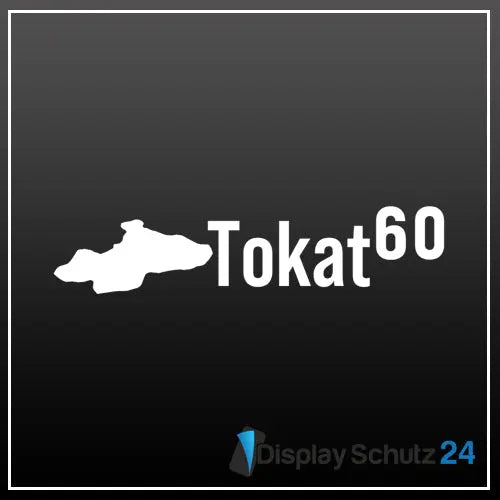 Tokat - Sticker mit Karte - Display Schutz24