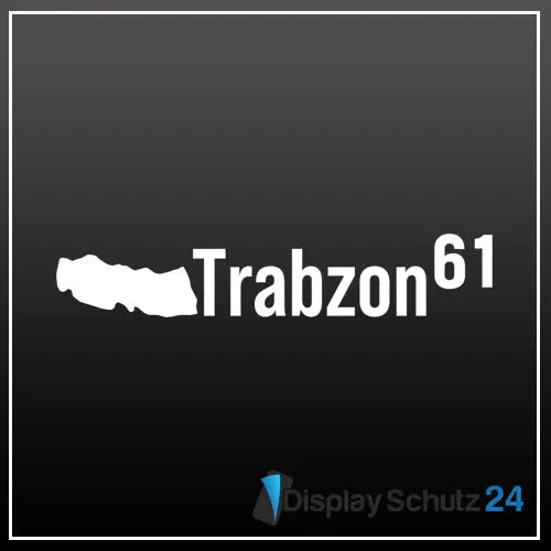 Trabzon - Sticker mit Karte - Display Schutz24