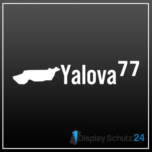 Yalova - Sticker mit Karte - Display Schutz24