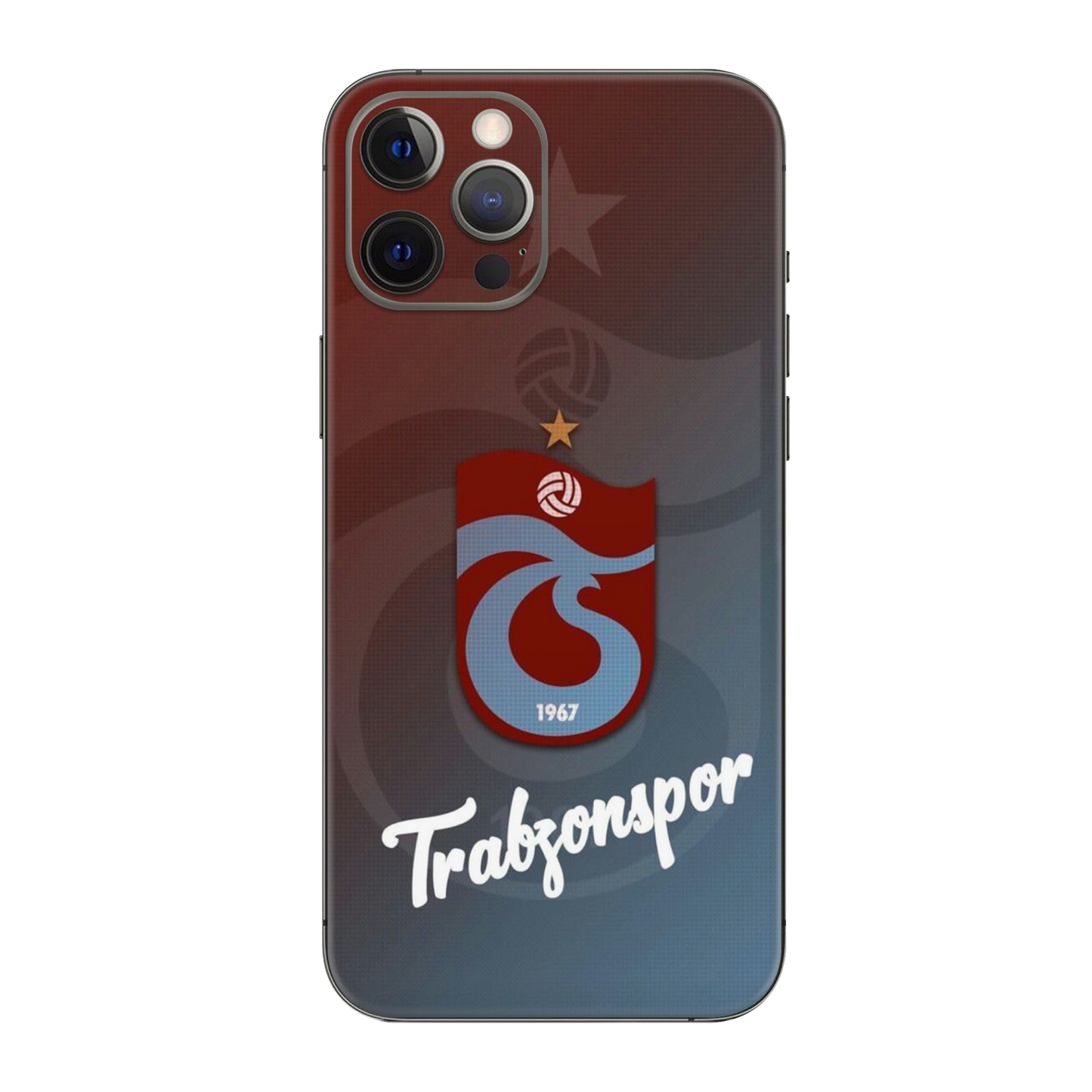 Backside Skin-Trabzonspor-7 - Für alle Smartphones bis 7 Zoll