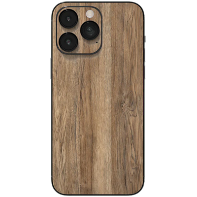 Wood Backside Skin - Für alle Smartphones bis 7 Zoll